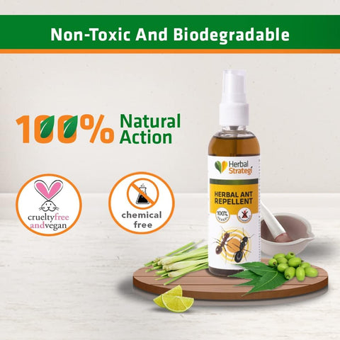 STRATEGI Herbal JustOut Ant Repellent Spray