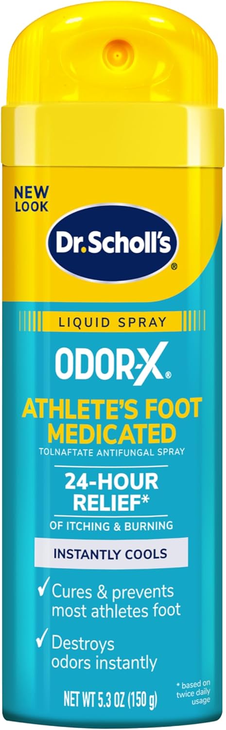 Dr. Scholl's ODOR-X ATHLETE'S FOOT MEDICATED LIQUID SPRAY